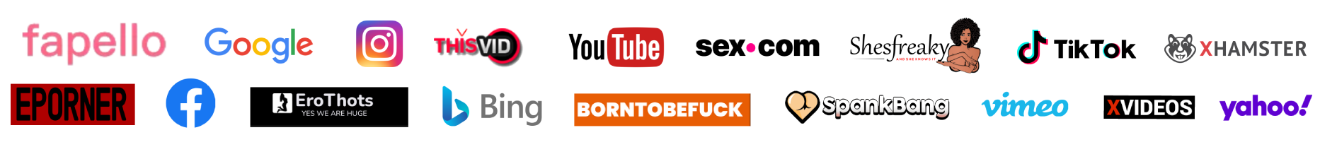 Platform logos set 1